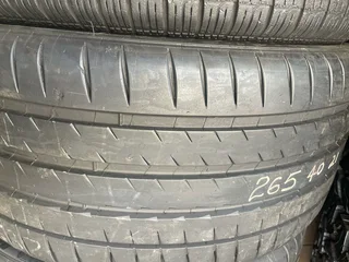 2x 265/40/21 Michelin tyres with 99% treads available for sale