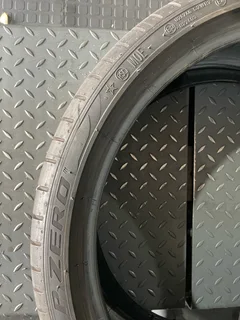 Two 275/30/20 Pirelli run flat tires with good treads available for sale