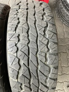 Two 265/70/16 Dunlop Grandtrek tyres with great tread available for sale