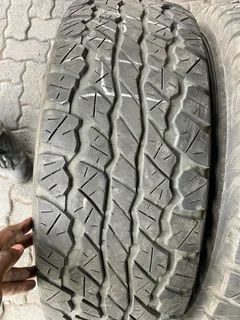 Two 265/70/16 Dunlop Grandtrek tyres with great tread available for sale