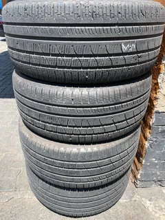 A clean set of 275/45/20 Pirelli scorpion verde tyres with good treads available for sale