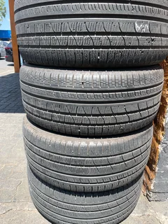 A clean set of 275/45/20 Pirelli scorpion verde tyres with good treads available for sale
