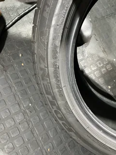 2x 245/45/17 Bridgestone run flat tires with 95% treads available for sale