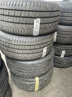 A clean set of 275/35/21 Pirelli tyres with 90% treads available for sale