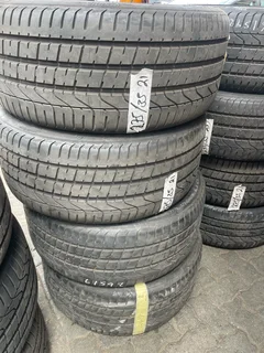 A clean set of 275/35/21 Pirelli tyres with 90% treads available for sale