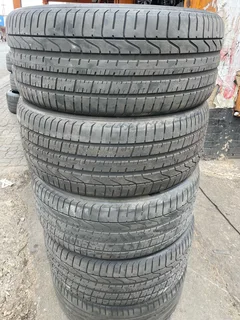 A clean set of 285/40/22  Pirelli tyres with 95% treads available for sale