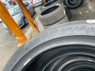 A clean set of 285/40/22  Pirelli tyres with 95% treads available for sale