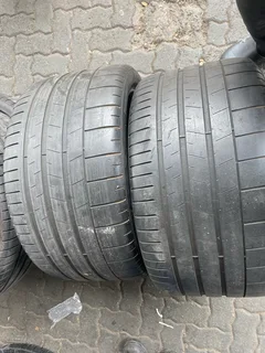 TWO clean 305/30/20 Pirelli tyres with great treads available for sale