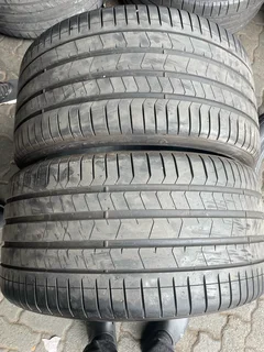 TWO 315/30/22 Pirelli tyres with 98% treads available for sale