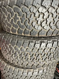 A clean set of 265/60/18 tyres with 98% treads available for sale