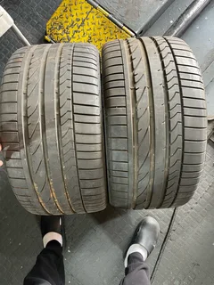 TWO 285/30/19 Bridgestone run flat tires with 90% treads available