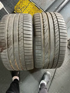 TWO 285/30/19 Bridgestone run flat tires with 90% treads available