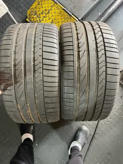 TWO 285/30/19 Bridgestone run flat tires with 90% treads available