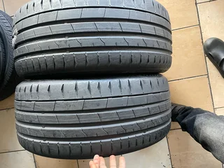 2x 235/40/19 Continental normal tyres with 95% treads available for sale