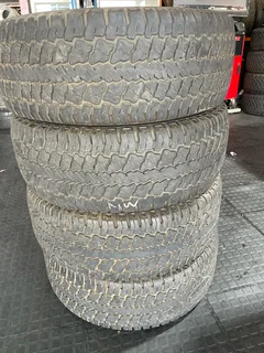 A clean set of 265/75/15 Continental tyres with very good treads available for sale