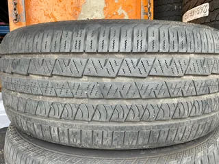 3x 255 50 19 Continental run flat tires with good treads available for sale