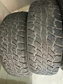 3x 265 70 16 Dunlop Grandtrek tyres with great treads available for sale