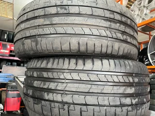 2x 245/45/19 Pirelli normal tyres with good treads available for sale