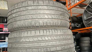 2x 245/45/19 Pirelli normal tyres with good treads available for sale