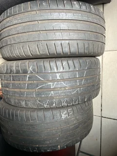 3x 205/40/17 Michelin sport5 tyres with good treads available for sale