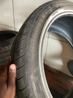 2x235 40 18 Goodyear normal tires with 99% treads available for sale