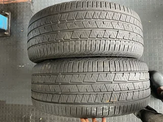 2x 255/50/19 Continental run flat tires with 90% treads available for sale