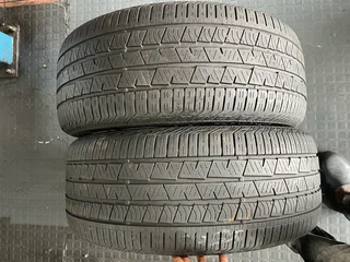 2x 255/50/19 Continental run flat tires with 90% treads available for sale