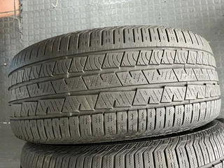 2x 255/50/19 Continental run flat tires with 90% treads available for sale