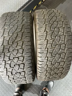 2x 255/55/20 Bf Goodrich trial terrain tyres with 95% treads available for sale