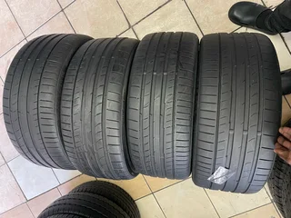 A clean set of 235/35/19 Continental tyres with great treads available for sale