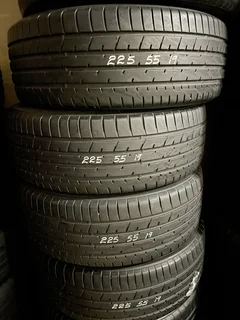 A great set of 225/55/19 Toyo proxes tyres available for sale