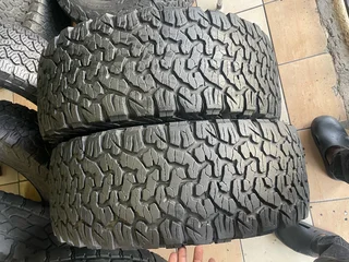 2x 285/60/18 Bf Goodrich ko2 tyres with 95% treads available for sale