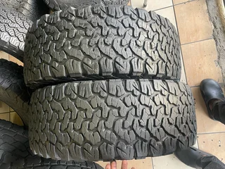 2x 285/60/18 Bf Goodrich ko2 tyres with 95% treads available for sale