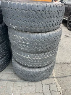 A good set of 255/55/19 General grabber tyres with good treads available for sale