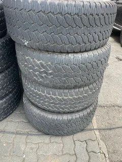 A good set of 255/55/19 General grabber tyres with good treads available for sale