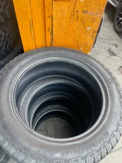 A good set of 255/55/19 General grabber tyres with good treads available for sale