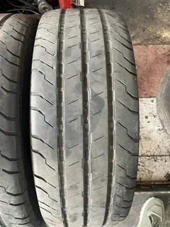 2x 235 65 16 Commercial tyres with good treads available for sale