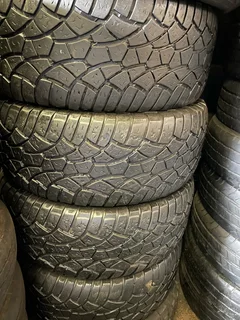 A clean set of 285/60/18 Cooper zeon tyres with good treads available for sale