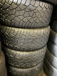 A clean set of 285/60/18 Cooper zeon tyres with good treads available for sale