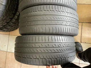A good set of 245/45/19 Continental tyres with good treads available for sale