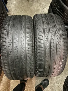 2x 275/45/21 Pirelli tyres available for sale