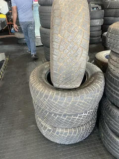 A clean set of 245/70/16 General Grabber tyres with good treads available for sale