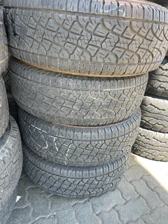 A clean set of 265/65/17 Pirelli scorpion ATR tyres with 90% treads available for sale