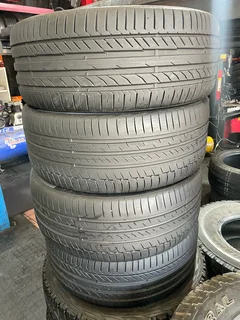 A clean set of 245/45/19 Continental tyres suitable for Mercedes vito and viano available for sale
