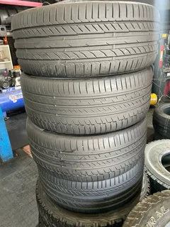 A clean set of 245/45/19 Continental tyres suitable for Mercedes vito and viano available for sale