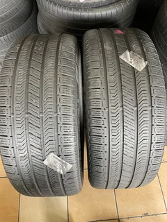 2x 275/45/22 Continental tyres with 90% treads available for sale