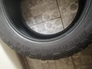 A clean set of 275/55/20 cooper discoverer tyres with great treads available for sale