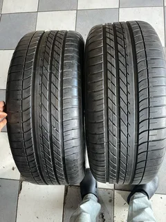 TWO 255/50/19 Goodyear Run flat tyres with 95% treads available for sale