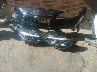 BMW F22 M2 front bumper and headlight available