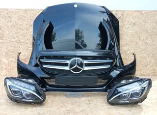 W205 mercedes Benz headlight front bumper and bonnet available